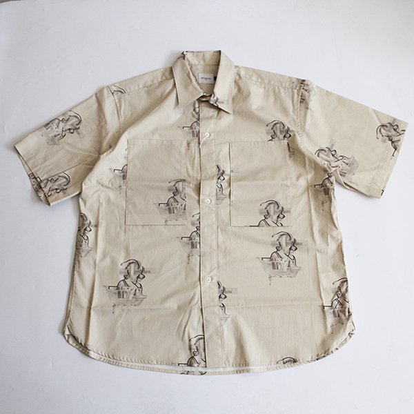 EFILEVOL եܥ<br />JIRO AIKO x EFILEVOL Big Pocket Short Sleeve Shirt